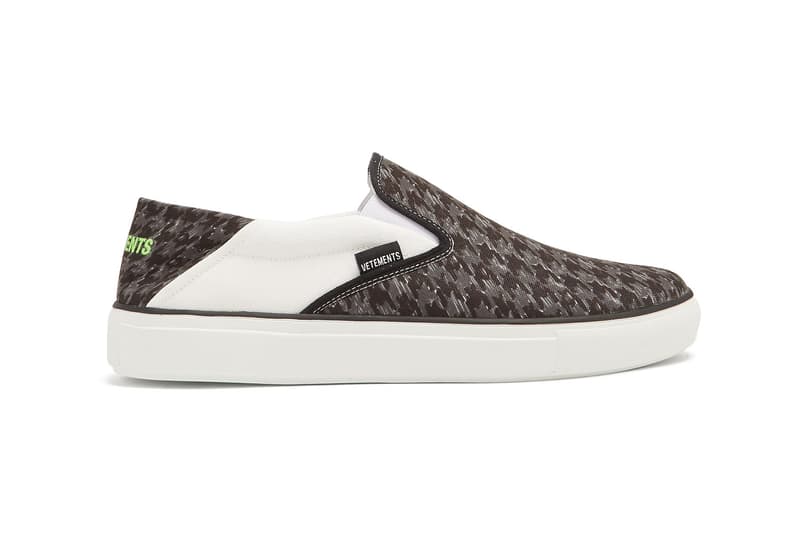 Vetements Houndstooth Slip-On release info sneakers footwear