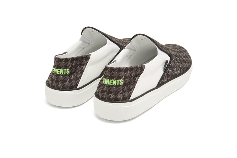 Vetements Houndstooth Slip-On release info sneakers footwear