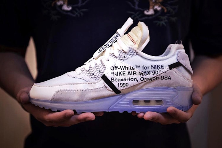 Virgil Abloh x Nike Air Max 90's Second Coming Could Have Greyscale Coloring