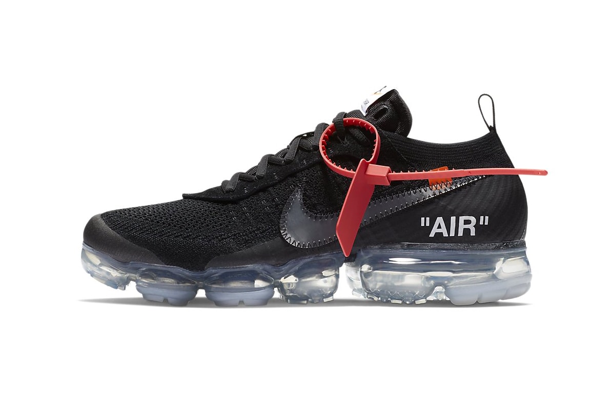 Virgil Abloh Nike Air VaporMax Official Images Off White footwear march 2018 release date nike sportswear