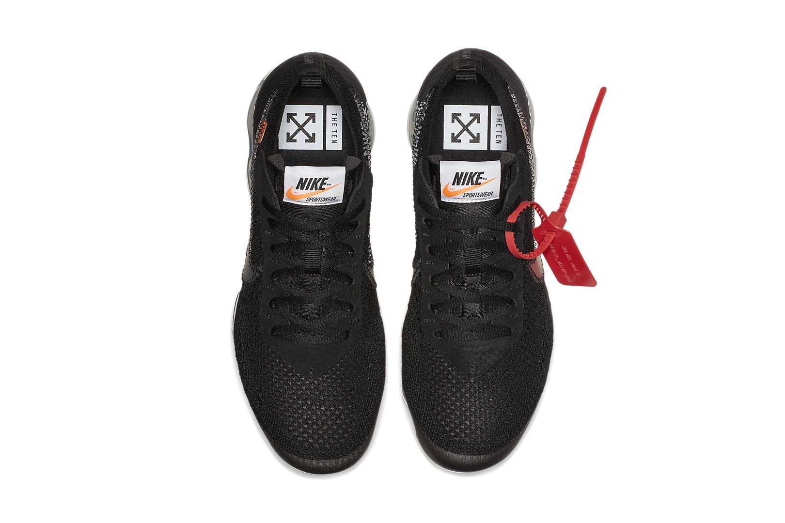 Virgil Abloh Nike Air VaporMax Official Images Off White footwear march 2018 release date nike sportswear