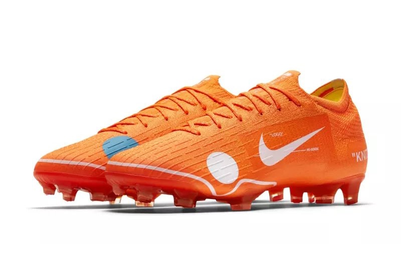 Virgil Abloh Nike Mercurial 12 Elite Boot official images footwear OFF WHITE