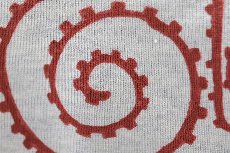 visvim Hand Sketch Dissertation spring summer 2018 march jumbo hoodie artisan detail Tegaki Yuzen hand made drawn dye