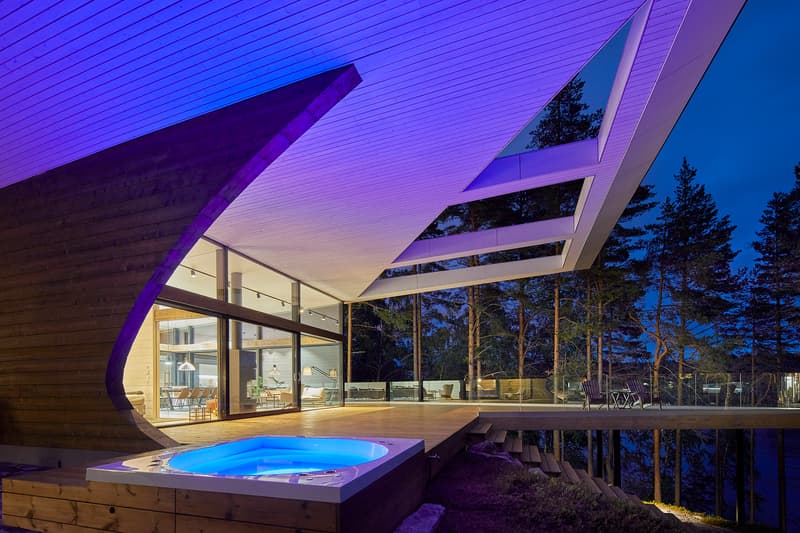 Wave House Seppo Mantyla Homes Houses Interior Exterior Design Mikkeli Finland