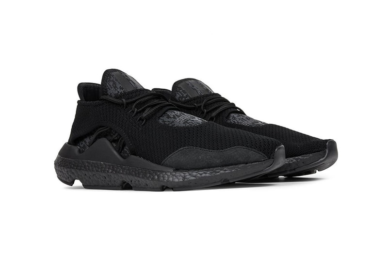 Y3 Saikou Triple Black footwear 2018