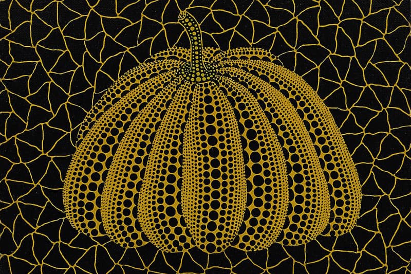 Yayoi Kusama Small Pumpkin Paintings Exhibition London Omer Tiroche Gallery Infinity Rooms Art