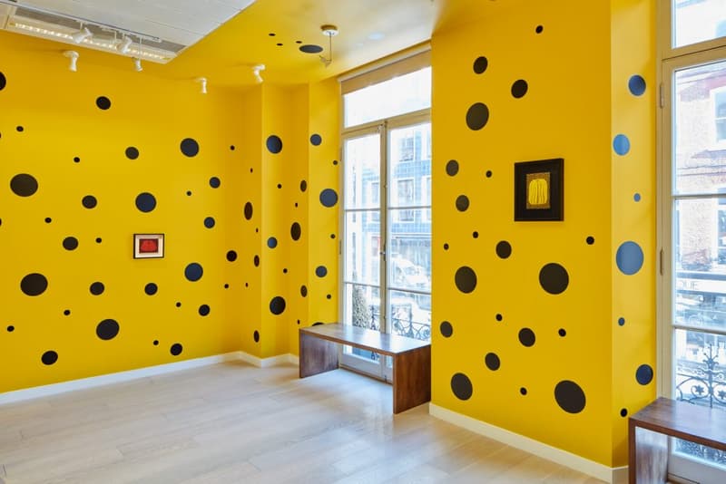 Yayoi Kusama Small Pumpkin Paintings Exhibition London Omer Tiroche Gallery Infinity Rooms Art