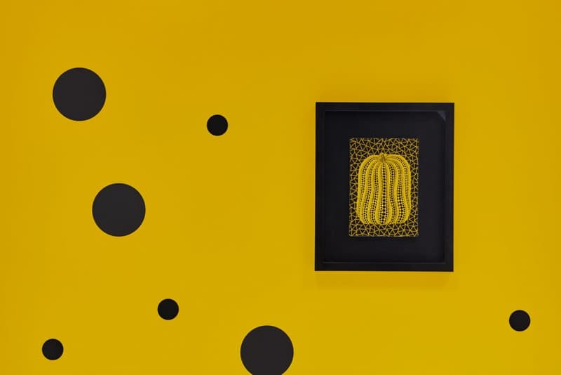 Yayoi Kusama Small Pumpkin Paintings Exhibition London Omer Tiroche Gallery Infinity Rooms Art