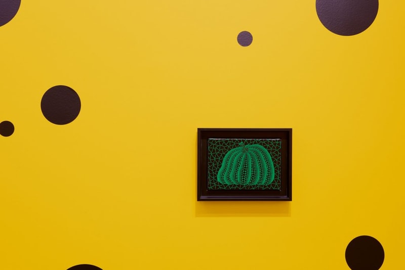 Yayoi Kusama Small Pumpkin Paintings Exhibition London Omer Tiroche Gallery Infinity Rooms Art