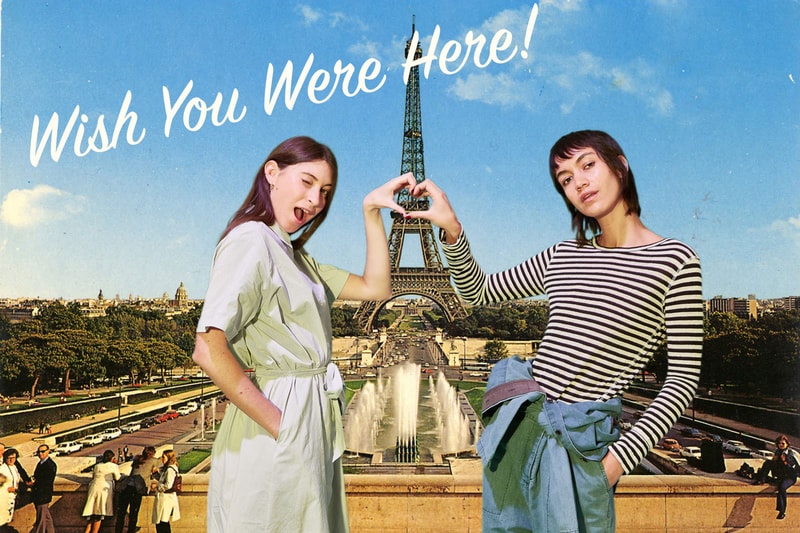 YMC Postcards Wish You Were Here Lookbooks Spring/Summer 2018
