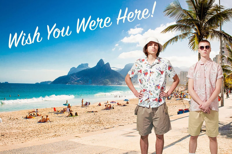 YMC Postcards Wish You Were Here Lookbooks Spring/Summer 2018