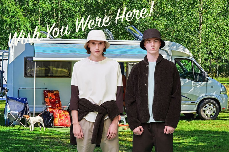 YMC Postcards Wish You Were Here Lookbooks Spring/Summer 2018