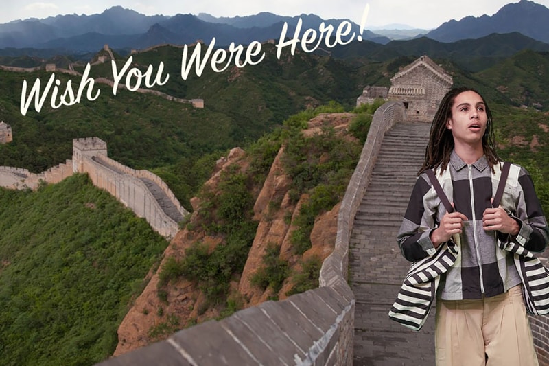 YMC Postcards Wish You Were Here Lookbooks Spring/Summer 2018