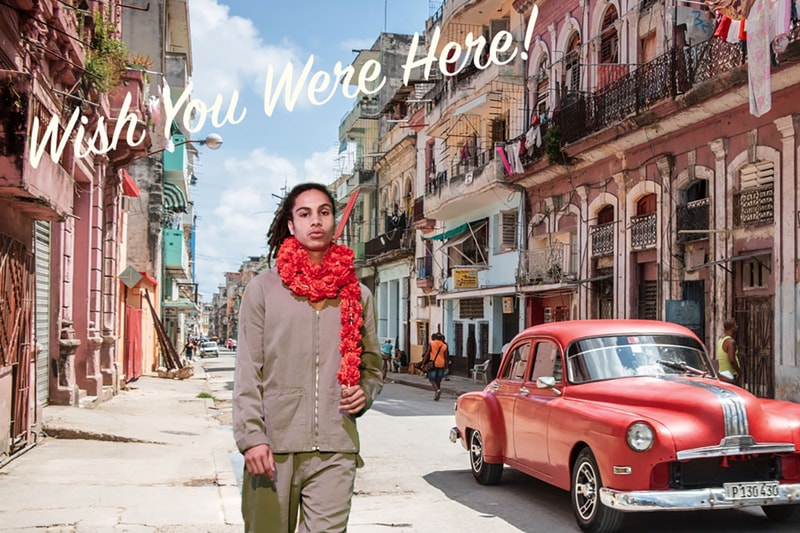 YMC Postcards Wish You Were Here Lookbooks Spring/Summer 2018