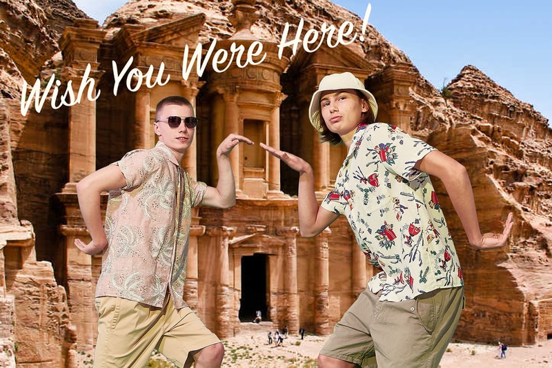 YMC Postcards Wish You Were Here Lookbooks Spring/Summer 2018