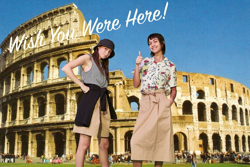 YMC Postcards Wish You Were Here Lookbooks Spring/Summer 2018