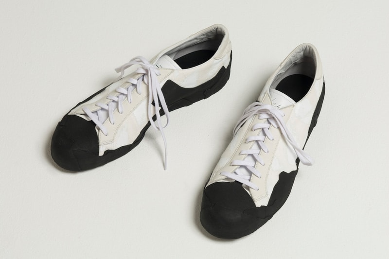 Yohji Yamamoto adidas Takusan Low High Top Sneakers cotton canvas rubber hand cut cowhide trim release date info drops black white