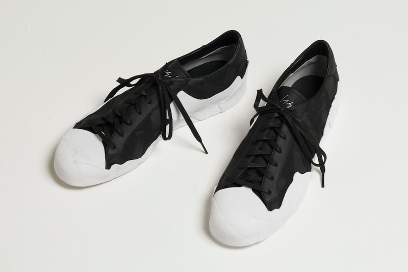 Yohji Yamamoto adidas Takusan Low High Top Sneakers cotton canvas rubber hand cut cowhide trim release date info drops black white