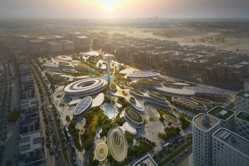 zaha hadid architects aljada development united arab emirates architecture design construction building tower urban planning