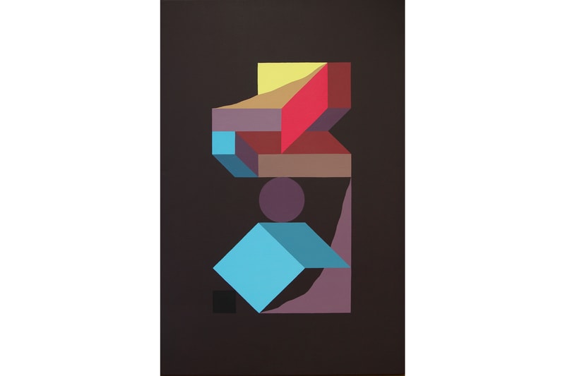 1010 ron agam nelio gr gallery chimera exhibition art artwork painting sculpture installation