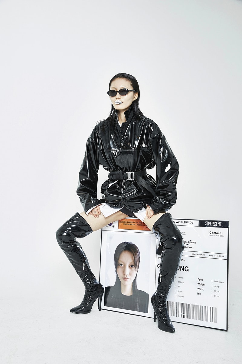51PERCENT spring summer 2018 lookbook collection korea unconcious desires