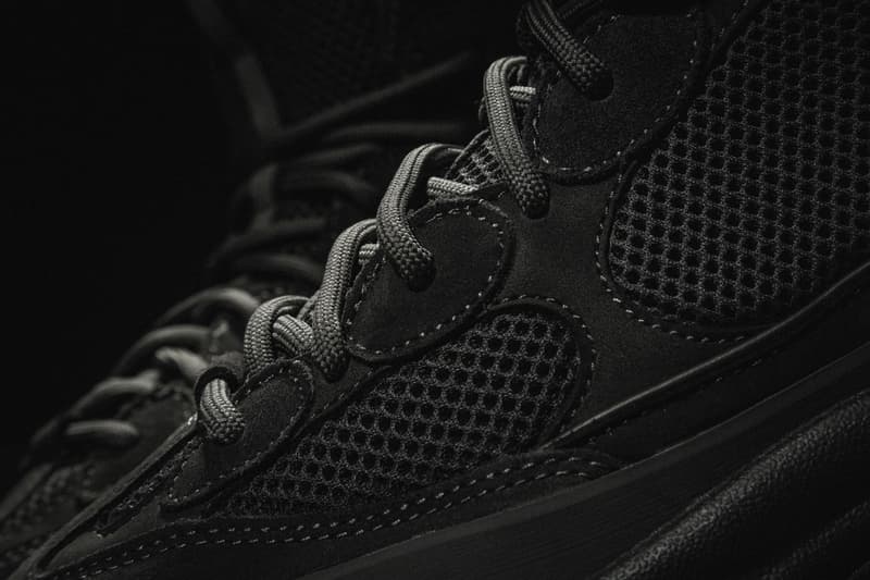 YEEZY Season 6 Closer Look Calabasas Collection Kanye West Desert Rat Boot Graphite Suede Taupe Sandals Slides