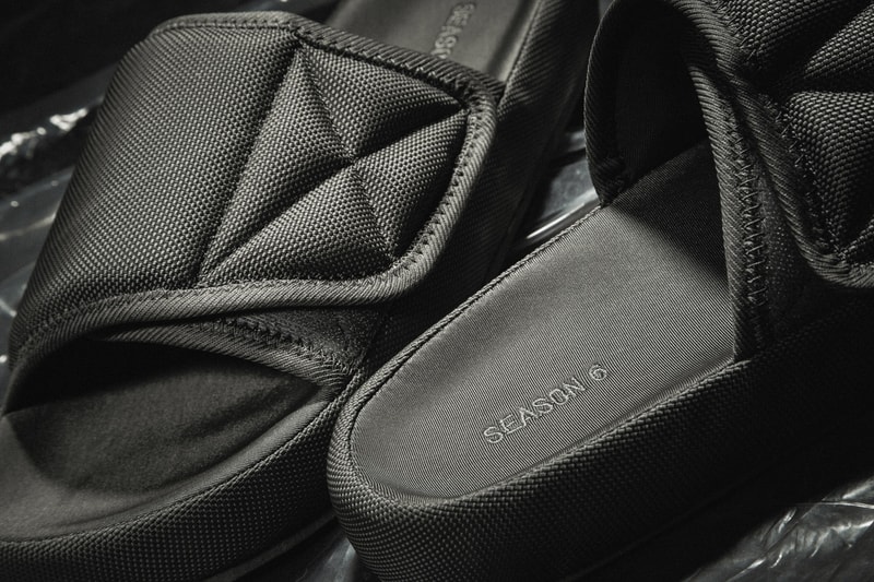 YEEZY Season 6 Closer Look Calabasas Collection Kanye West Desert Rat Boot Graphite Suede Taupe Sandals Slides