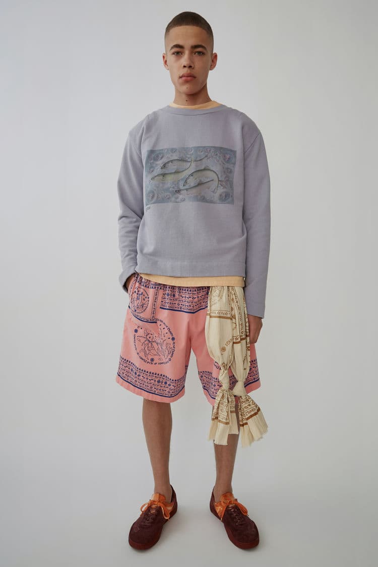 Acne Studios Midsummer Mystic Collection Spring/Summer 2018 Sneakers Apparel Sweatshirt Jumper Hoodie Tee Shorts Trainers