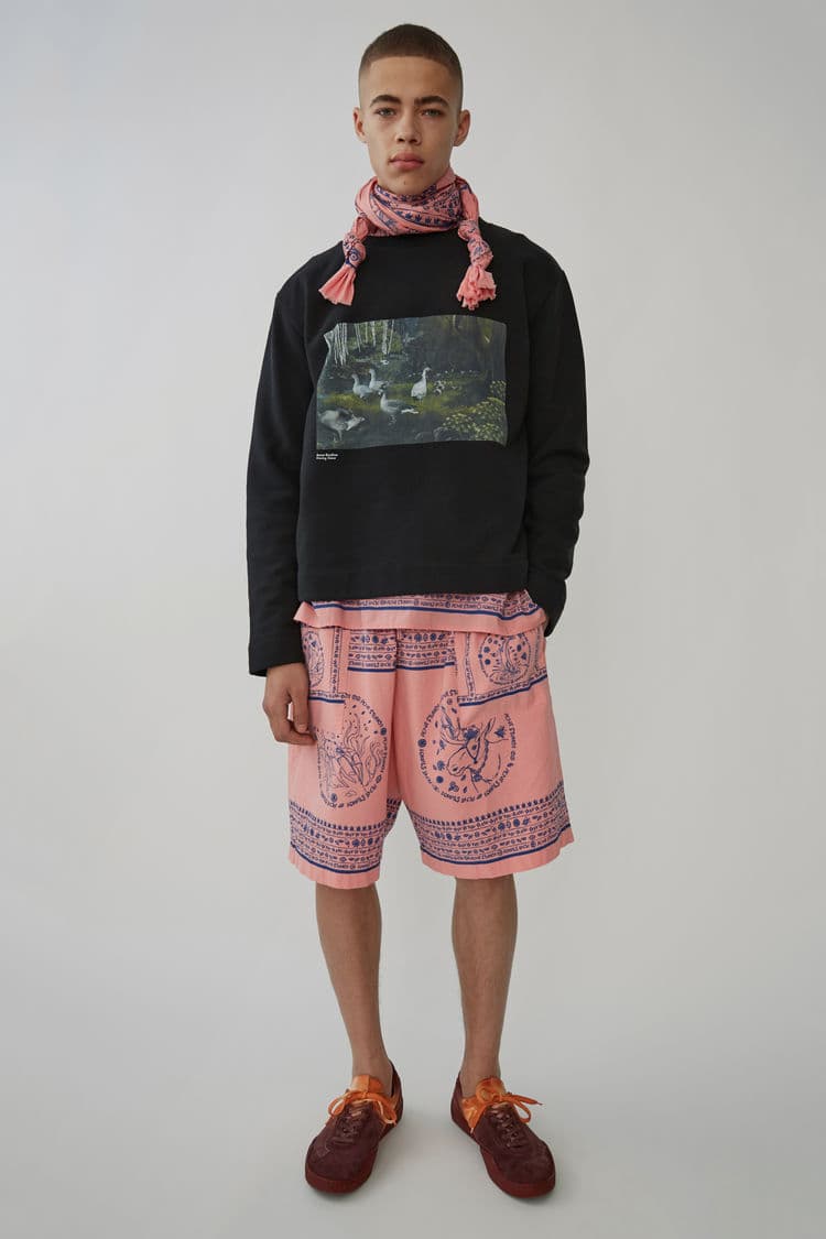 Acne Studios Midsummer Mystic Collection Spring/Summer 2018 Sneakers Apparel Sweatshirt Jumper Hoodie Tee Shorts Trainers