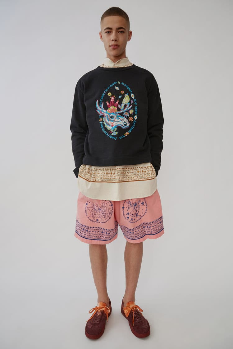 Acne Studios Midsummer Mystic Collection Spring/Summer 2018 Sneakers Apparel Sweatshirt Jumper Hoodie Tee Shorts Trainers