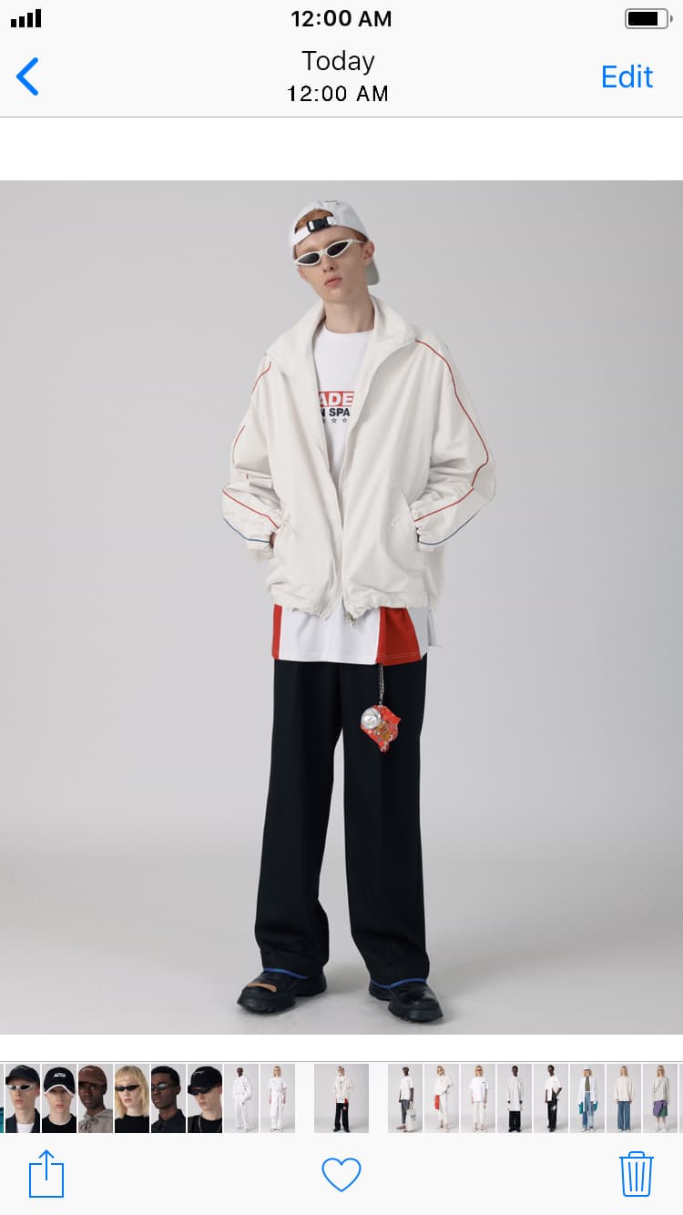 Ader Error Spring/Summer 2018 Lookbook "A MOBILE SPACE (WORLD)" Korean fashion