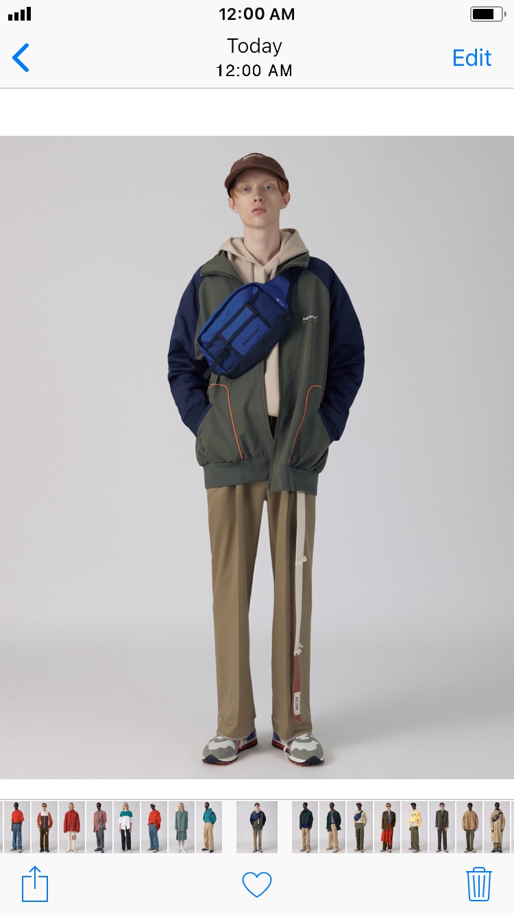 Ader Error Spring/Summer 2018 Lookbook "A MOBILE SPACE (WORLD)" Korean fashion