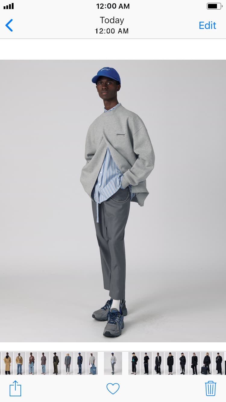 Ader Error Spring/Summer 2018 Lookbook "A MOBILE SPACE (WORLD)" Korean fashion