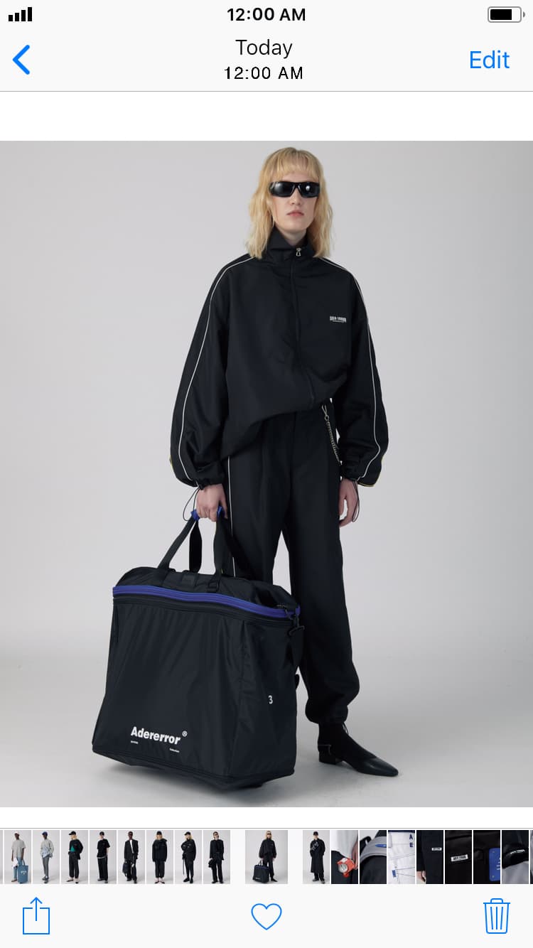 Ader Error Spring/Summer 2018 Lookbook "A MOBILE SPACE (WORLD)" Korean fashion