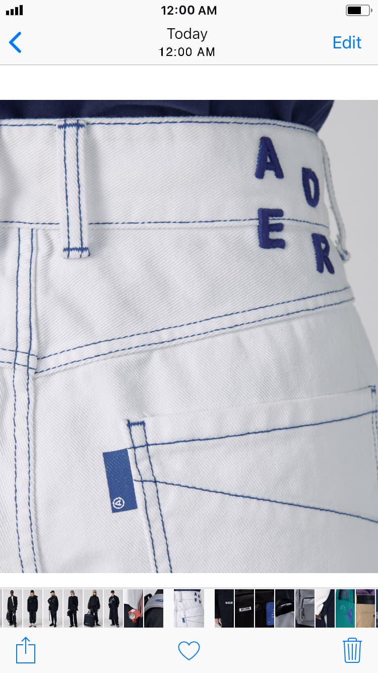 Ader Error Spring/Summer 2018 Lookbook "A MOBILE SPACE (WORLD)" Korean fashion