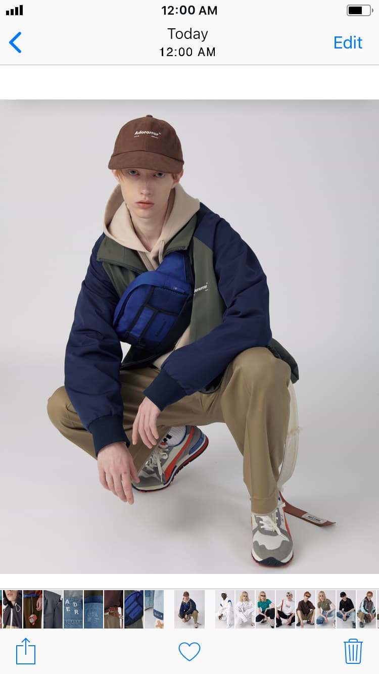 Ader Error Spring/Summer 2018 Lookbook "A MOBILE SPACE (WORLD)" Korean fashion