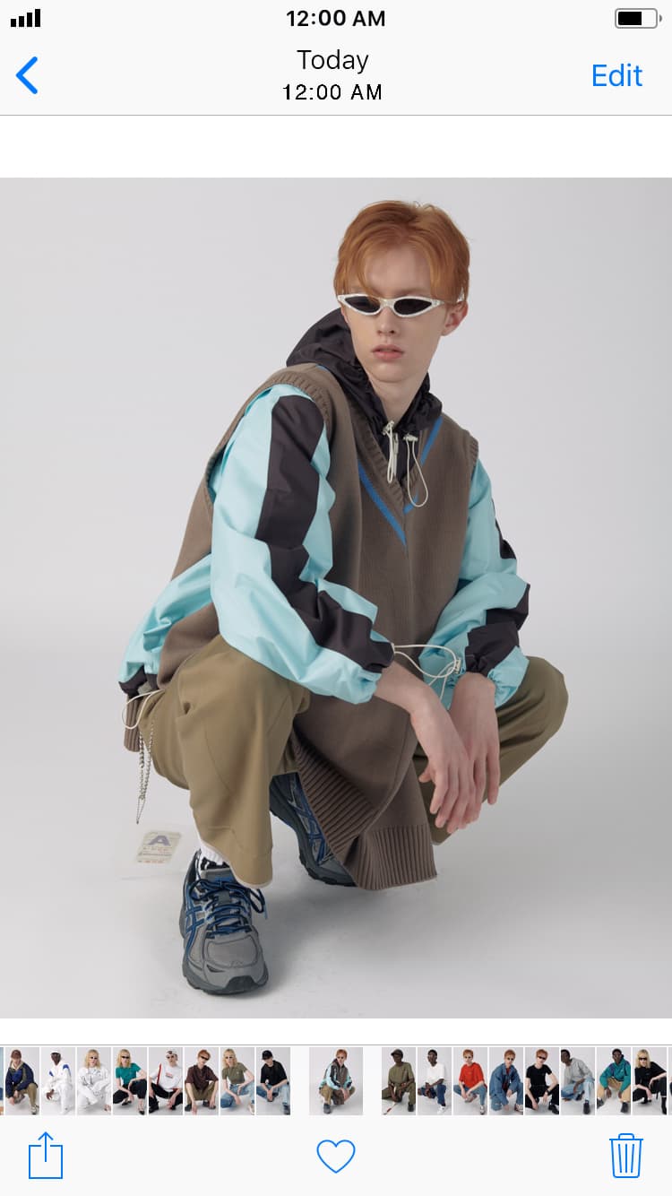 Ader Error Spring/Summer 2018 Lookbook "A MOBILE SPACE (WORLD)" Korean fashion