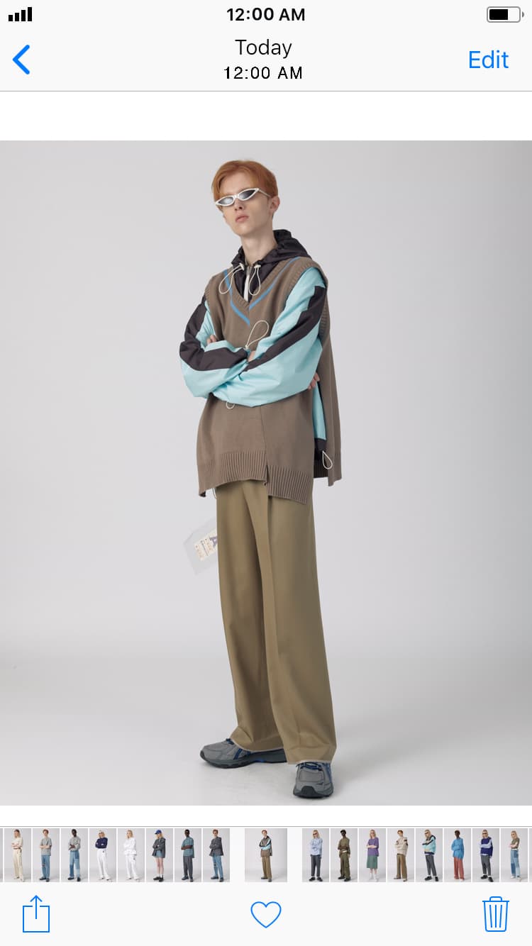 Ader Error Spring/Summer 2018 Lookbook "A MOBILE SPACE (WORLD)" Korean fashion