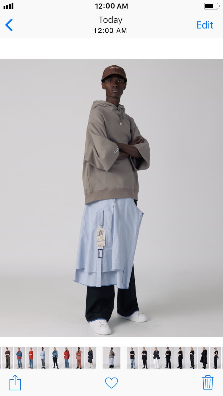 Ader Error Spring/Summer 2018 Lookbook "A MOBILE SPACE (WORLD)" Korean fashion