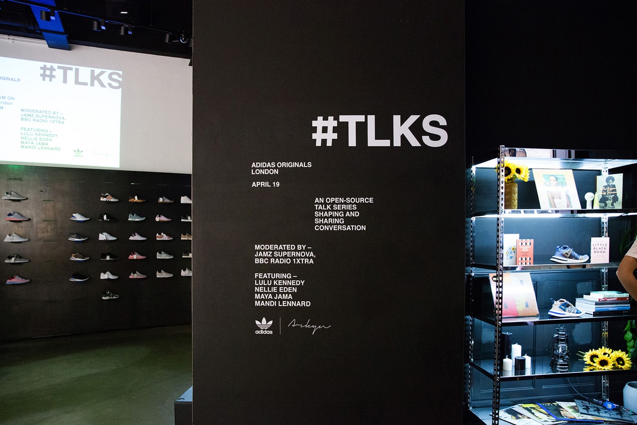 adidas Originals ARKYN #TLKS London Event Jamz Supernova Maya Jama Hanbury Street Recap