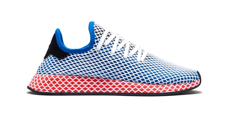 adidas deerupt pink and blue