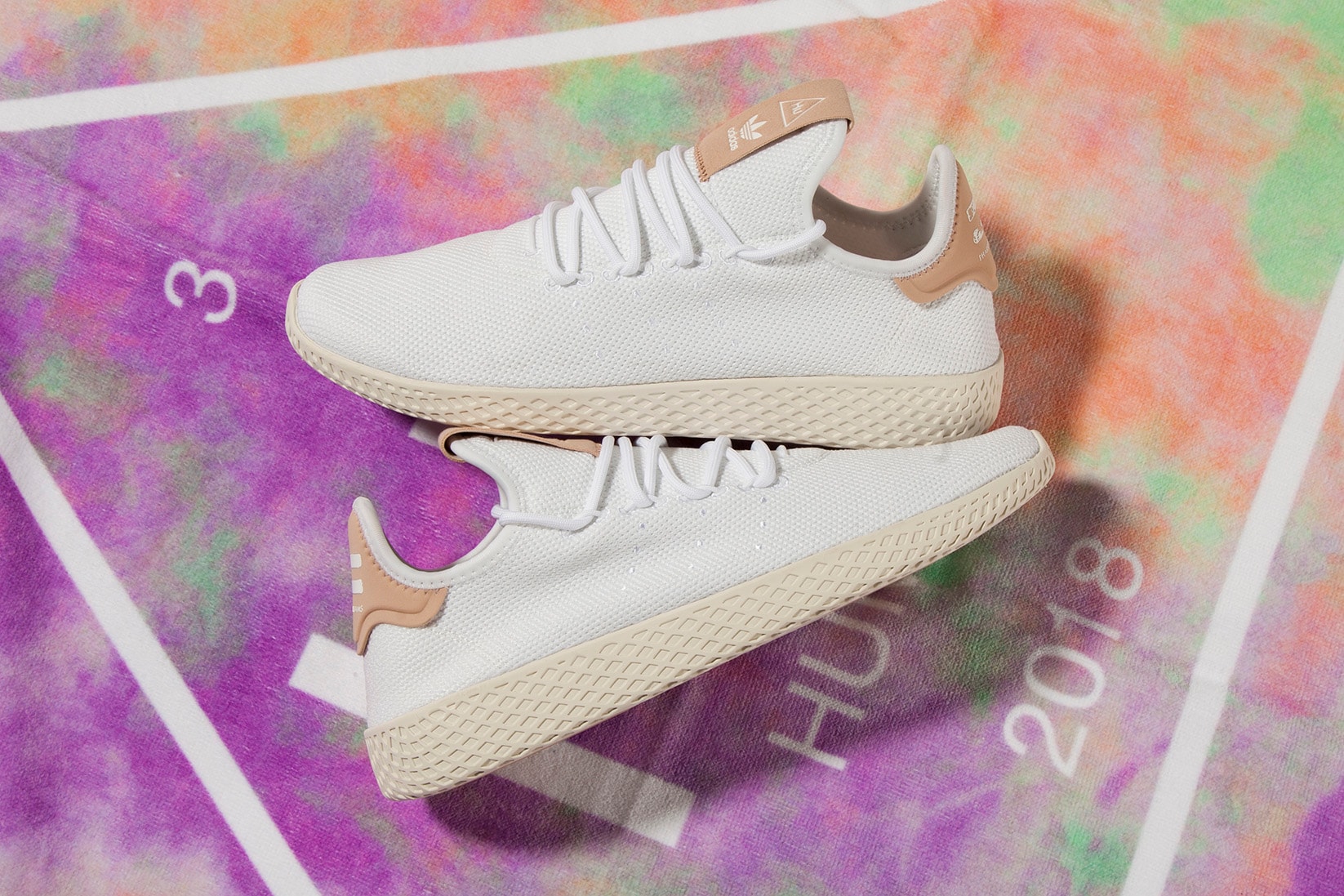 adidas Originals Pharrell Williams Tennis Hu New Colorway White Chalk Available Deadstock Release Information Details How to Buy Cop Purchase