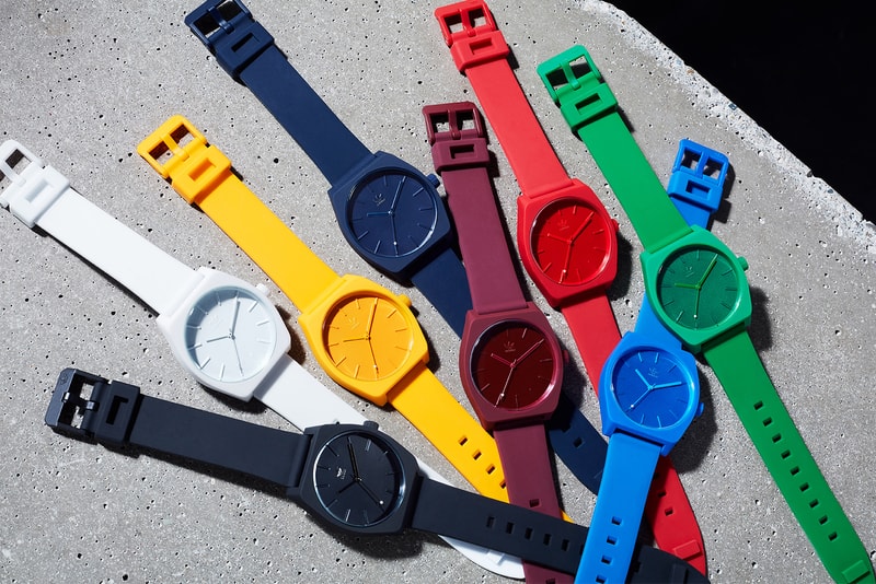 adidas Originals Second Watch Collection timepiece process SP1 W2 april 2018 drop release colorways