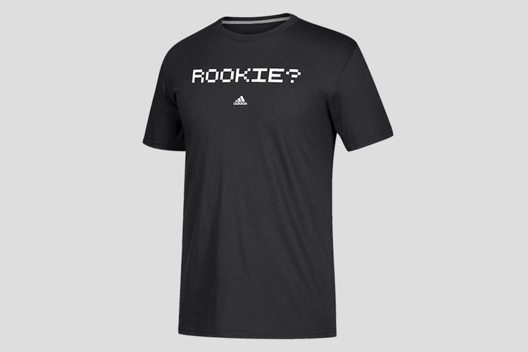 adidas Releases "Rookie?" T-Shirt in Support of Donovan Mitchell