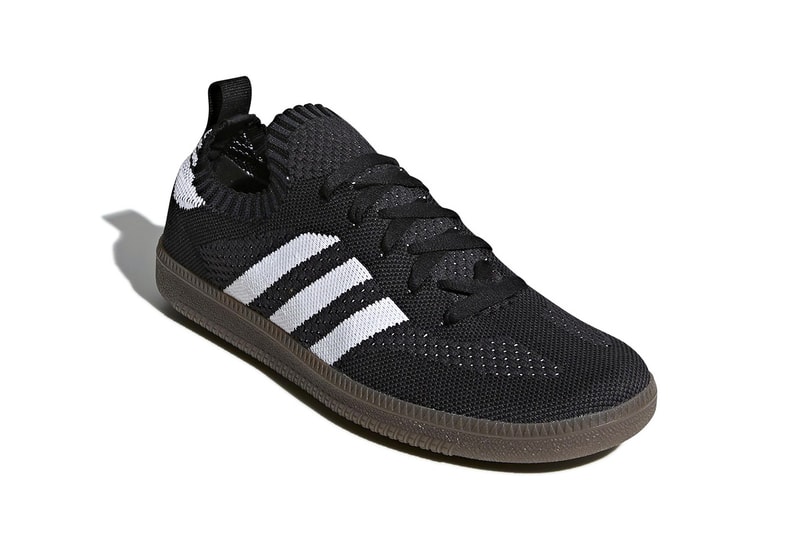 adidas Samba Primeknit black white April release info sneakers gfootwear