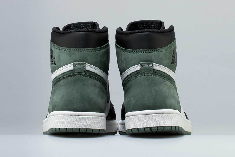 Air Jordan 1 Clay Green Release Black Toe Brand