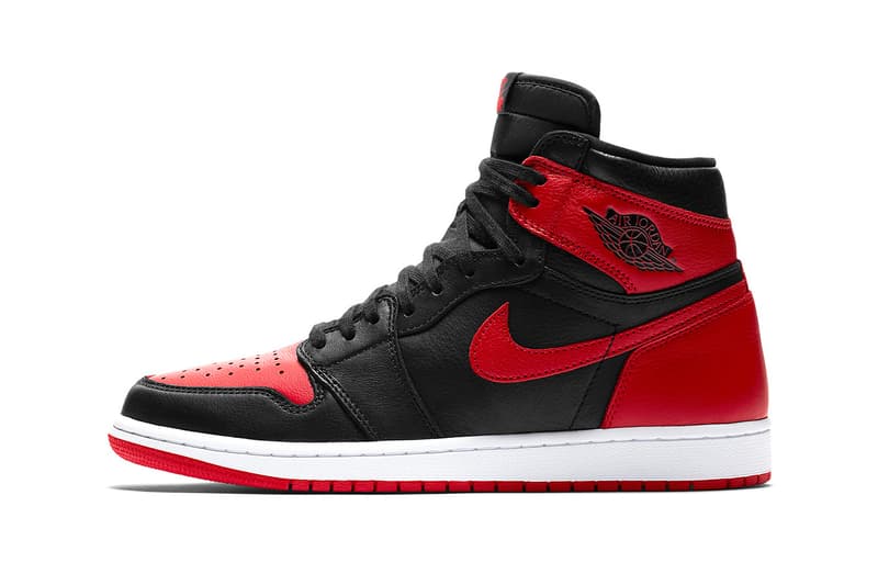 Air Jordan 1 Homage To Home Banned Chicago black red sneakers footwear release drop