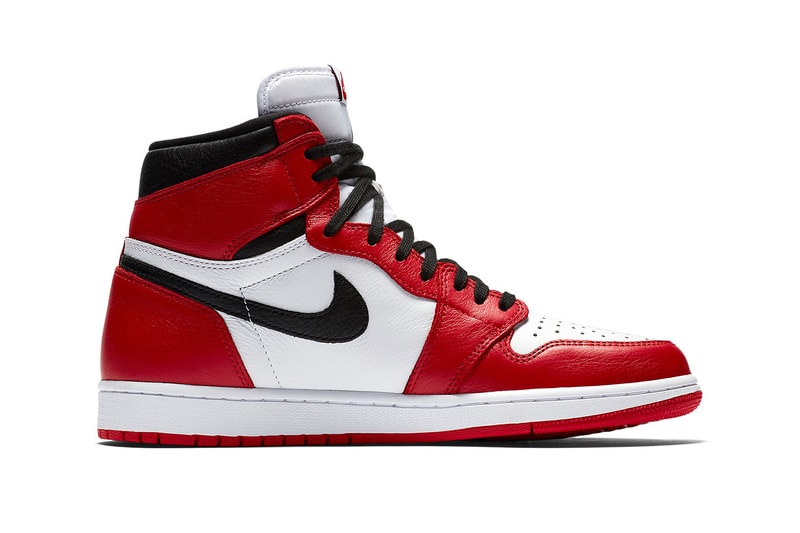 Air Jordan 1 Homage To Home Banned Chicago black red sneakers footwear release drop
