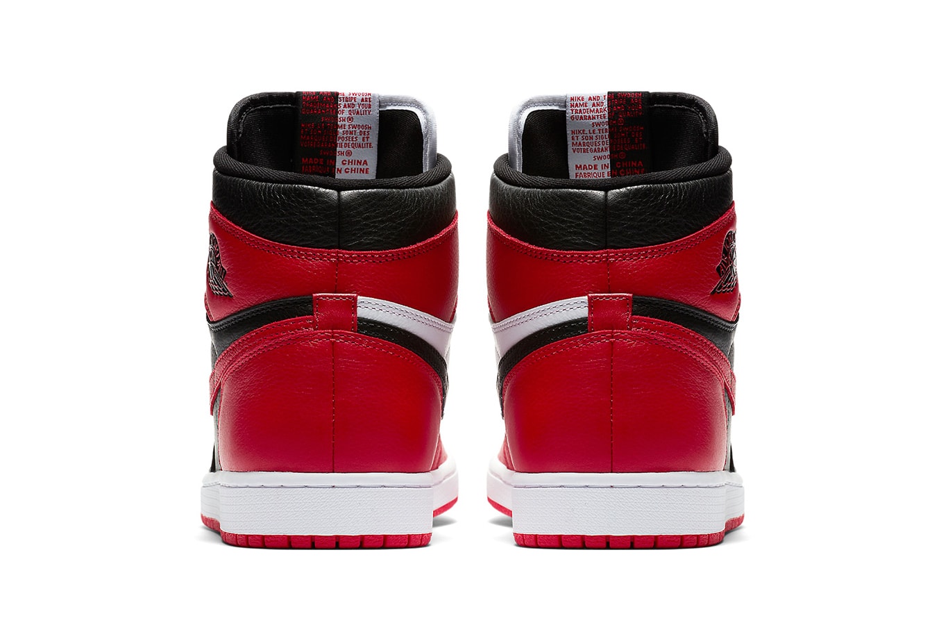 Air Jordan 1 Homage To Home Banned Chicago black red sneakers footwear release drop