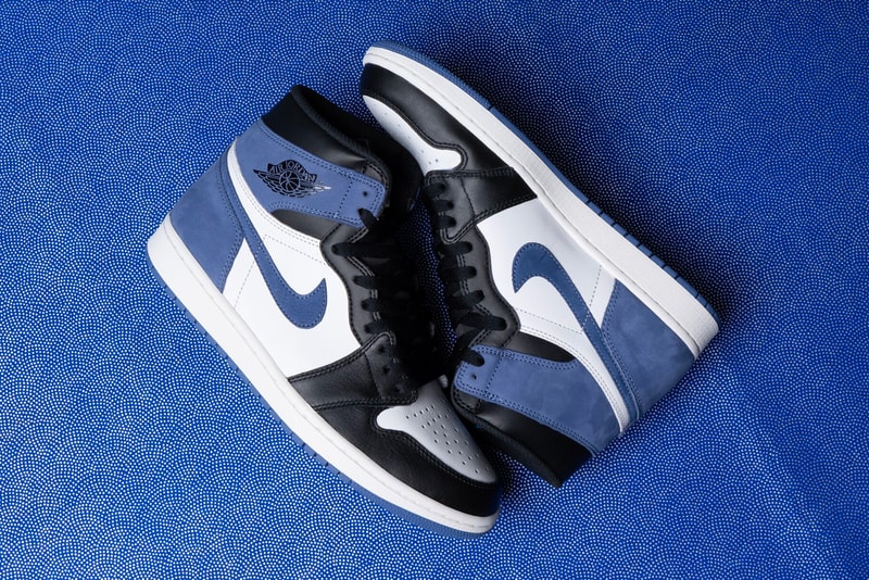 Air Jordan 1 Retro High "Blue Moon" colorway release date may 1 drop info sneakers footwear
